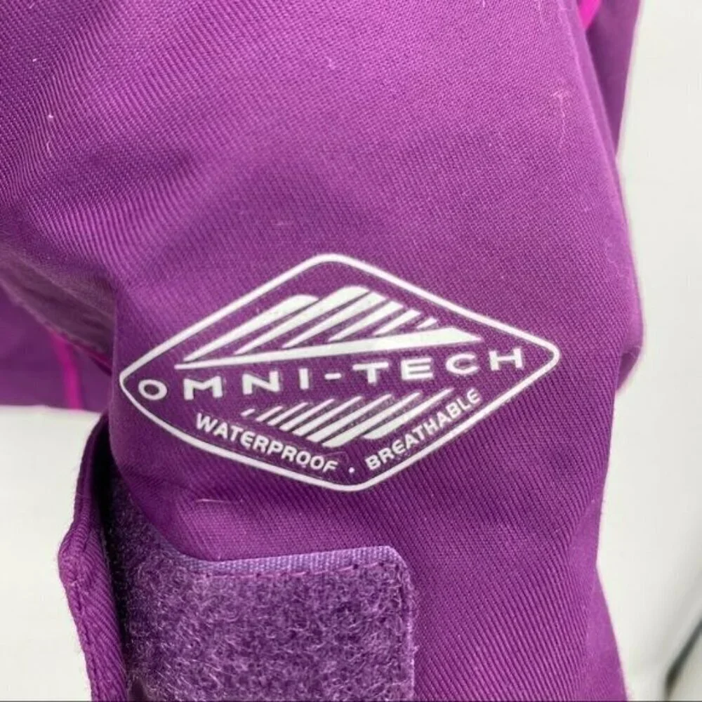 Columbia Omni-Tech Waterproof Breathable Jacket Kids L Omni-Heat Insulated